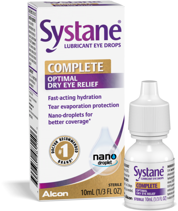 SYSTANE® Complete for Major Types of Dry Eye MyAlcon Professional