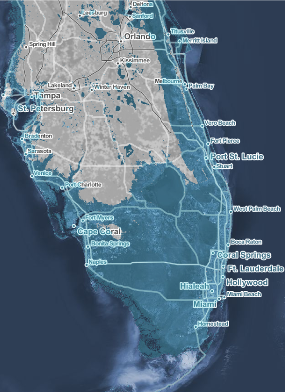 Florida Sea Level Chart