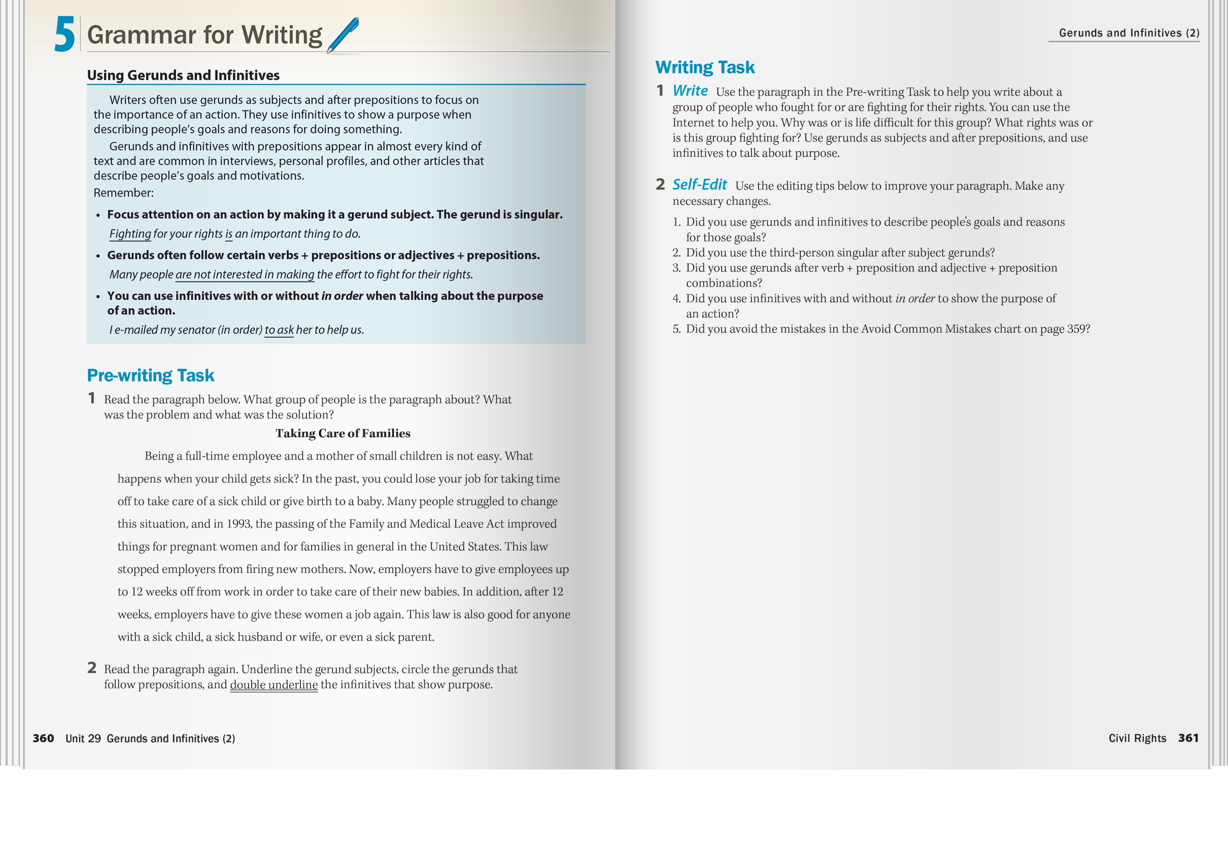 More comprehensive approach to academic writing