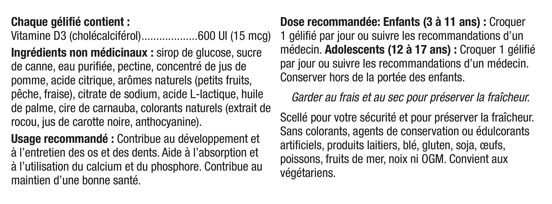 Sesame Street Vitamin Gummies For Kids French