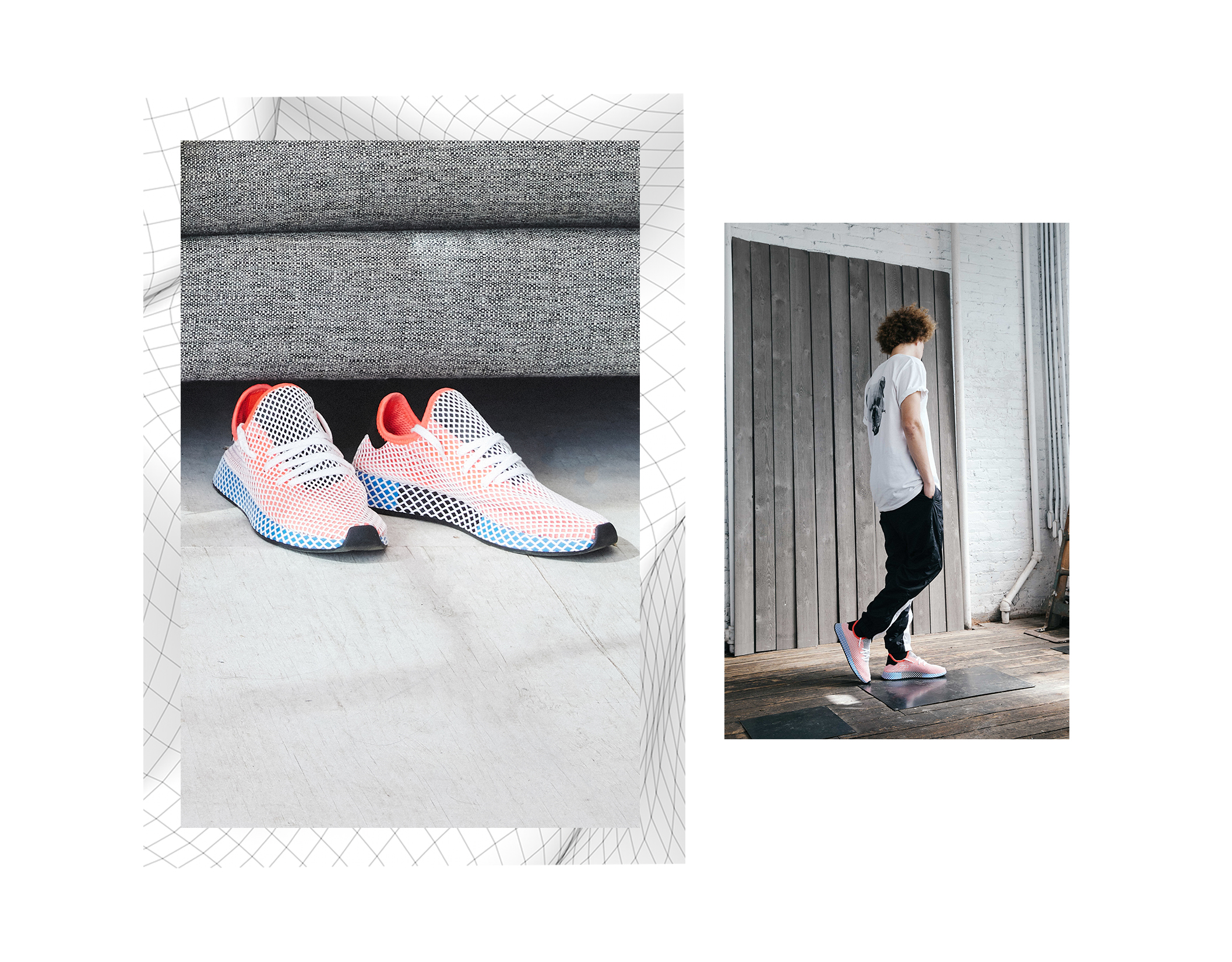 adidas originali deerupt 2018 la griglia lookbook hypebeast adidas originali deerupt 2018 la griglia lookbook hypebeast