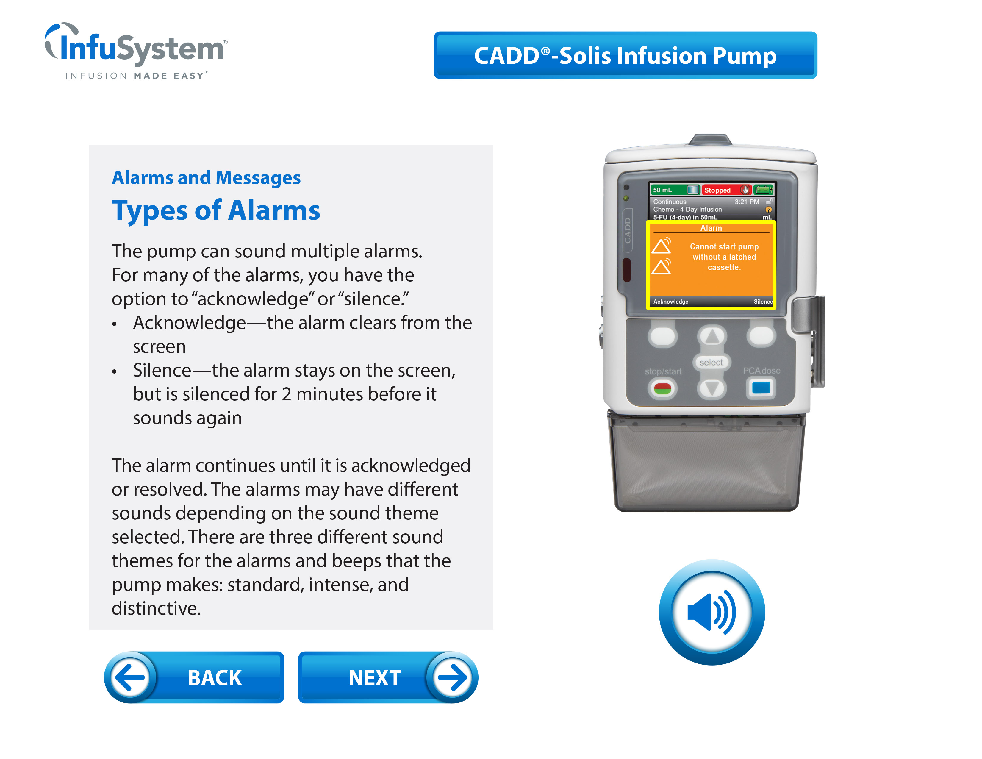 CADD Solis Pump Tour