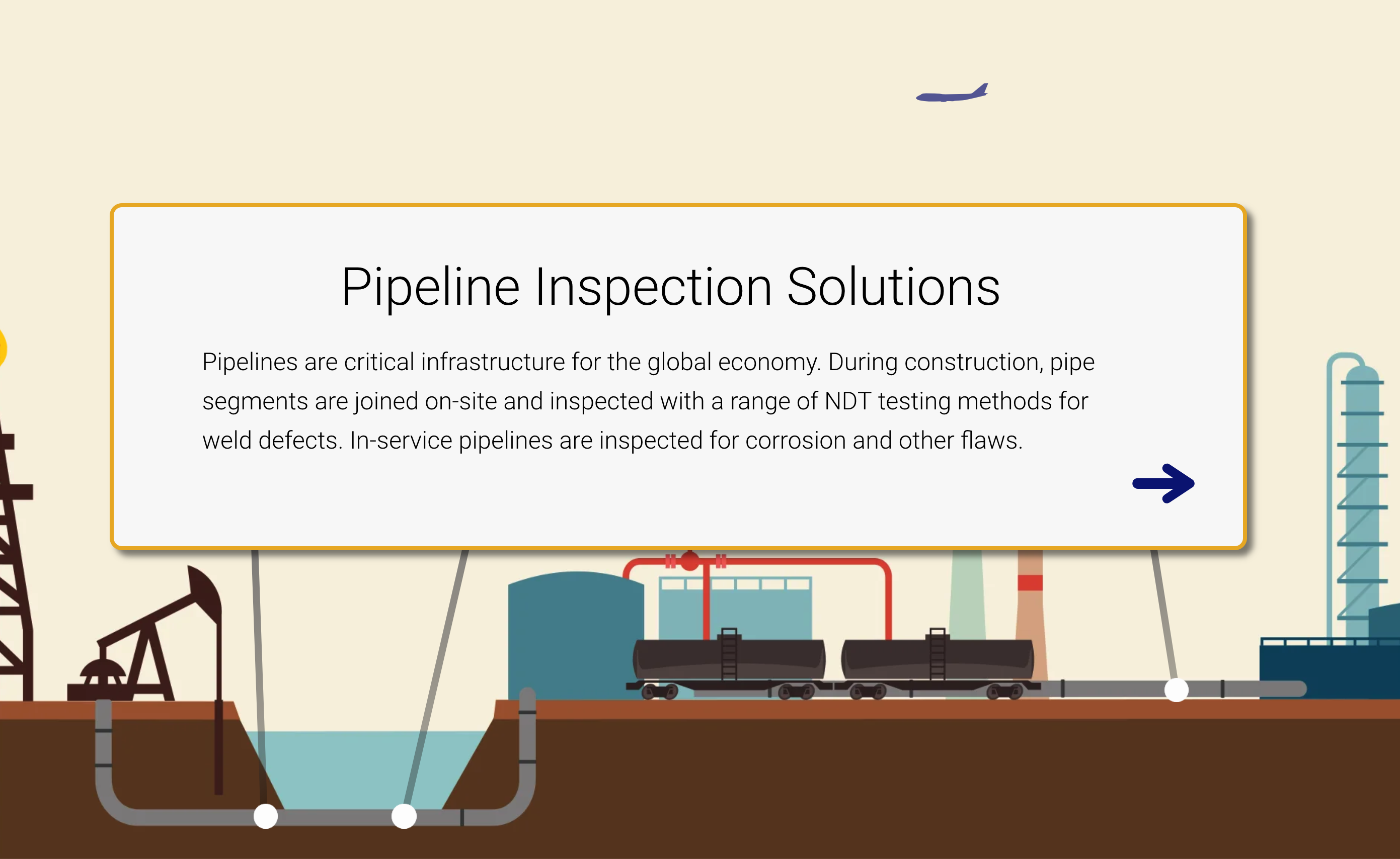 Pipeline, Process Pipe, and Piping Inspection Solutions
