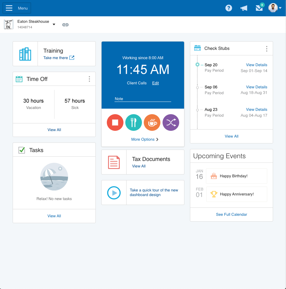 Self Service Demo