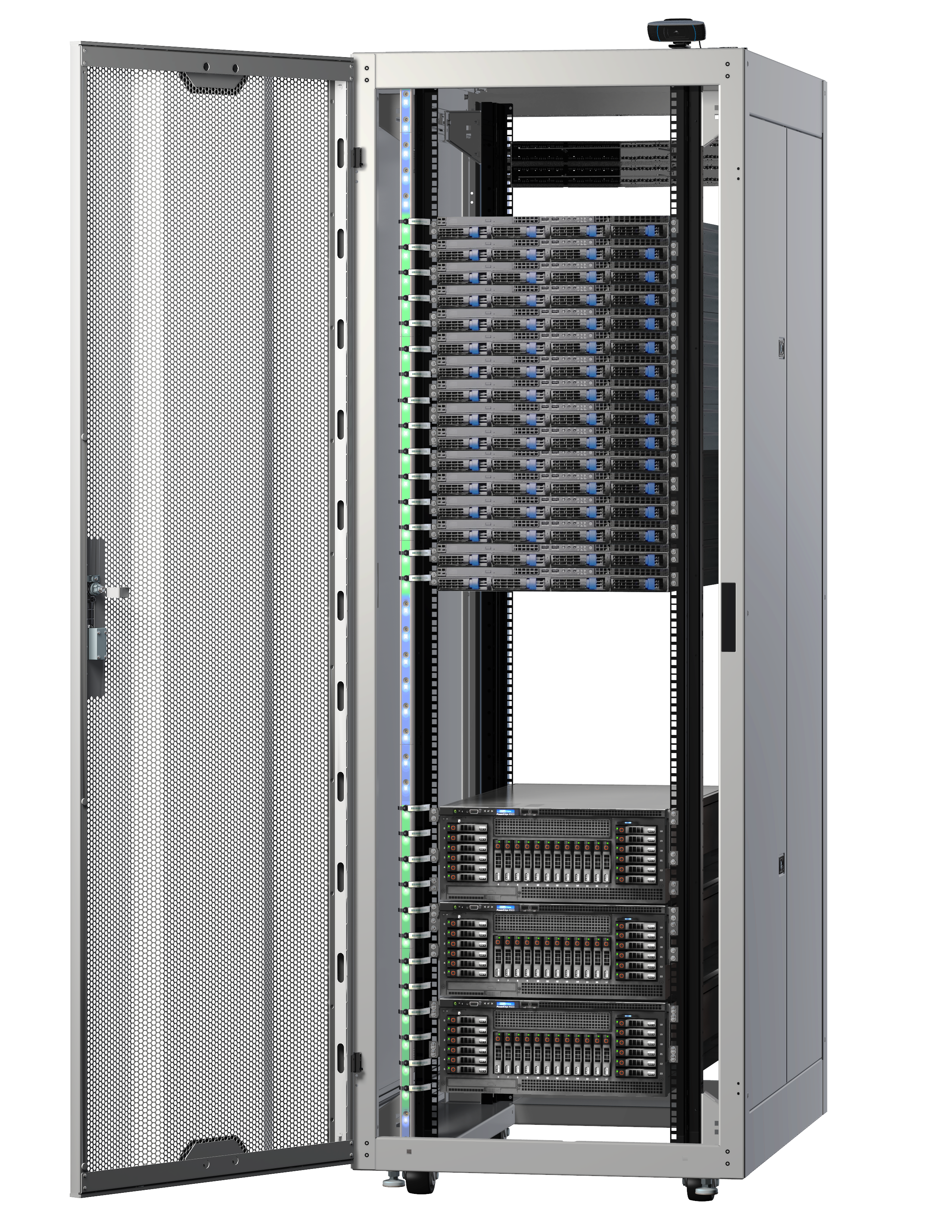 smart rack solutions raritan data rack