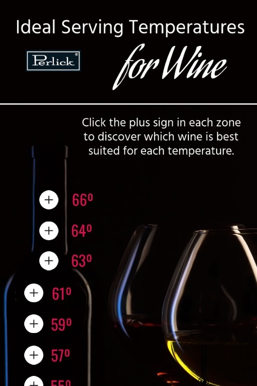 Get Ideal Serving Temperatures for Wine from Perlick Ideal Serving
