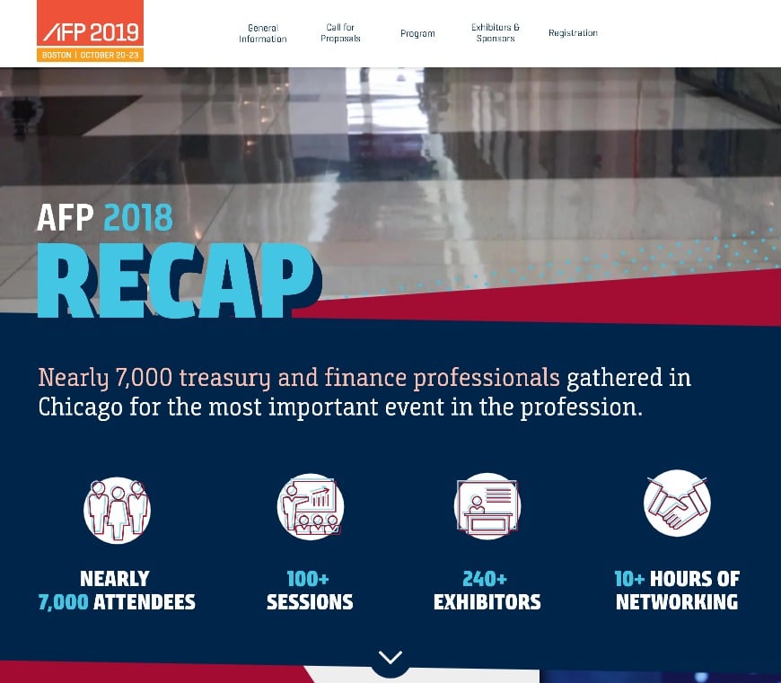 Afp 2018 Recap Afp Afp 2018 Afp 2019 Financial Professionals Afp 2018 Recap Afp Afp 2018 Afp 2019 Financial Professionals