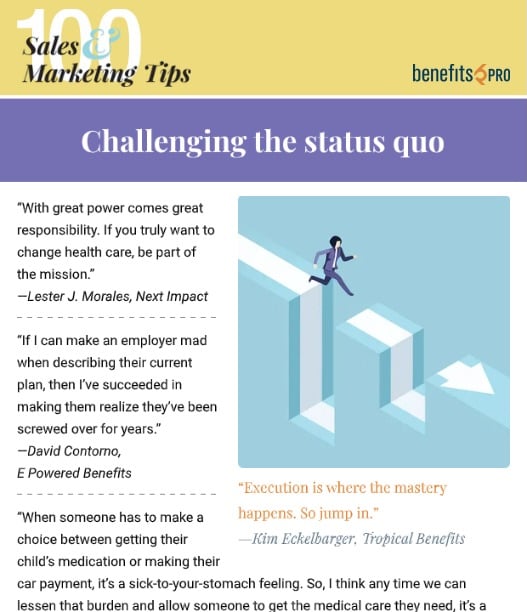 10Challenging the status quo