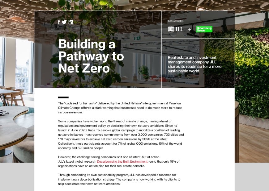 JLL + Bloomberg Green V1