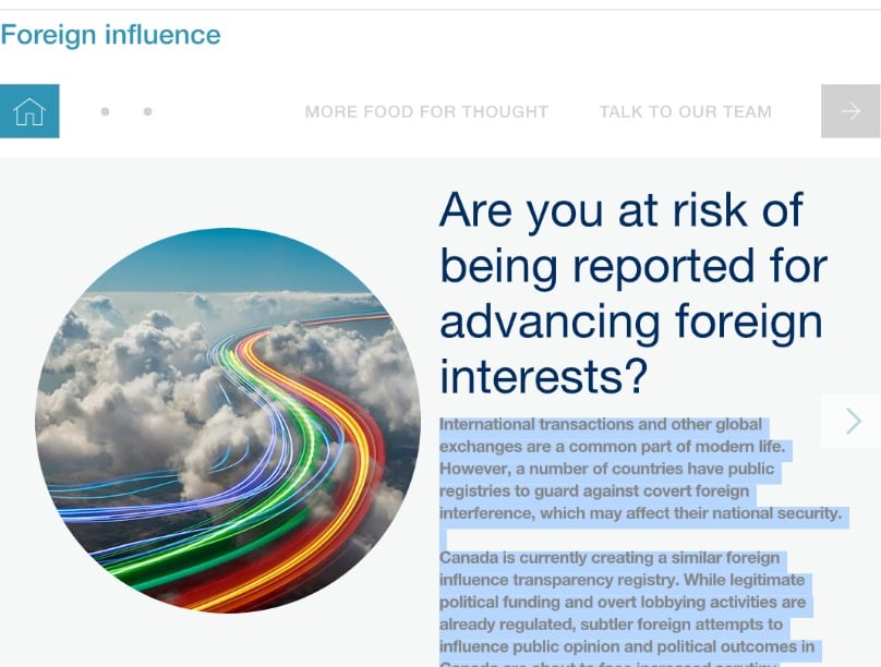 Foreign Influence - EN - Thought Starters Campaign-INSIGHT