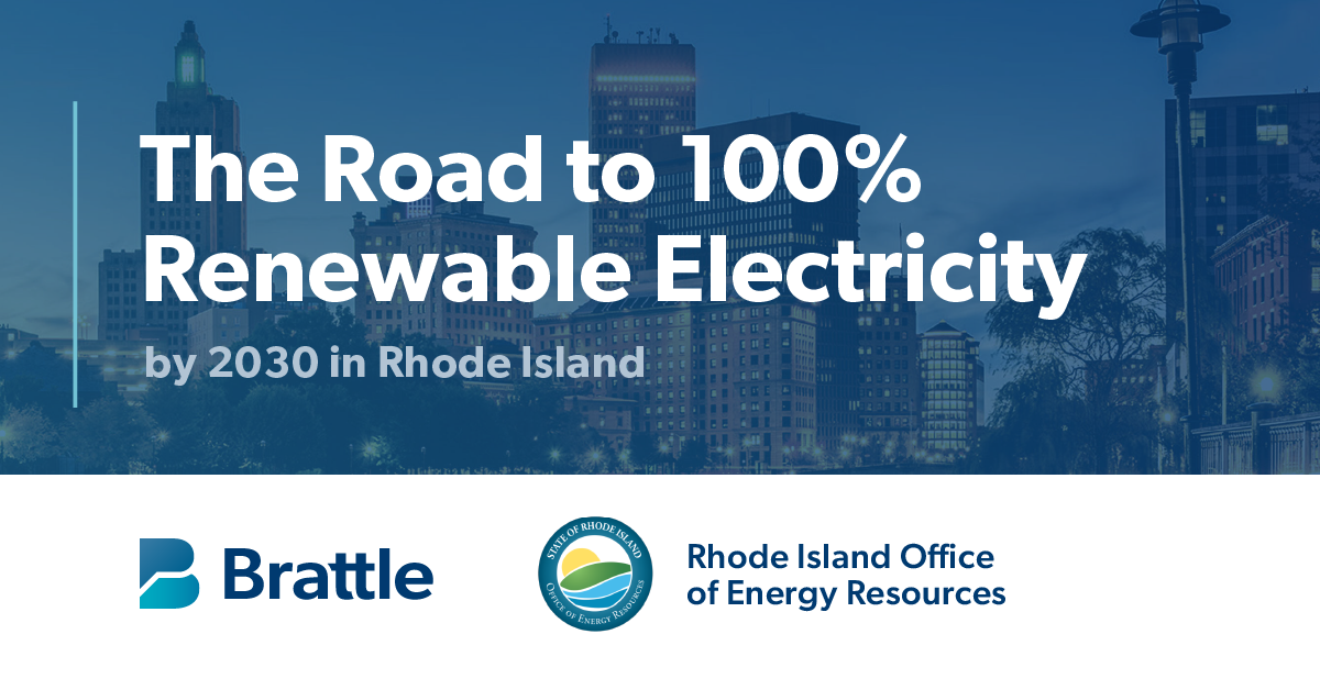 The Road to 100 Renewable Electricity by 2030 in Rhode Island The Road