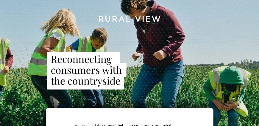 Reconnecting consumers with the countryside