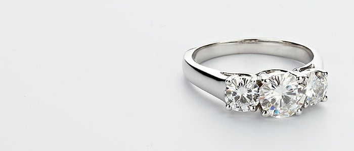 wedding rings moissanite wedding