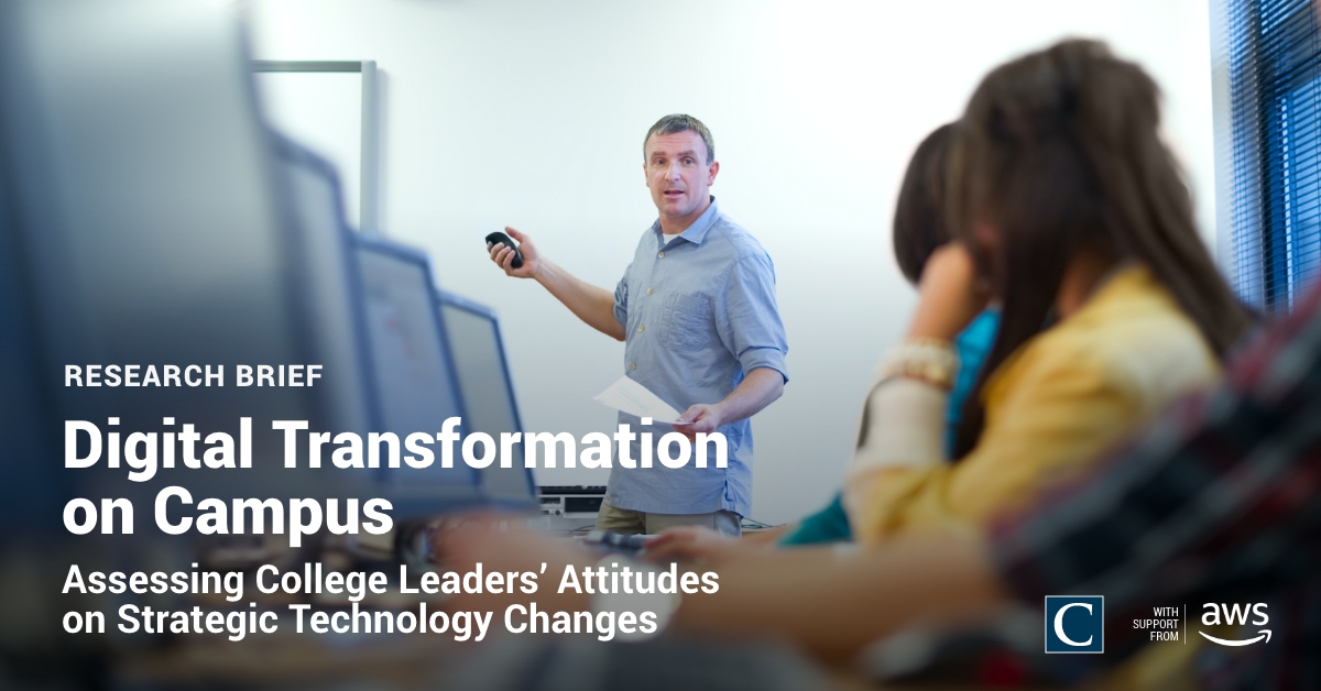 Digital Transformation On Campus Research Brief Digital Digital Transformation On Campus Research Brief Digital