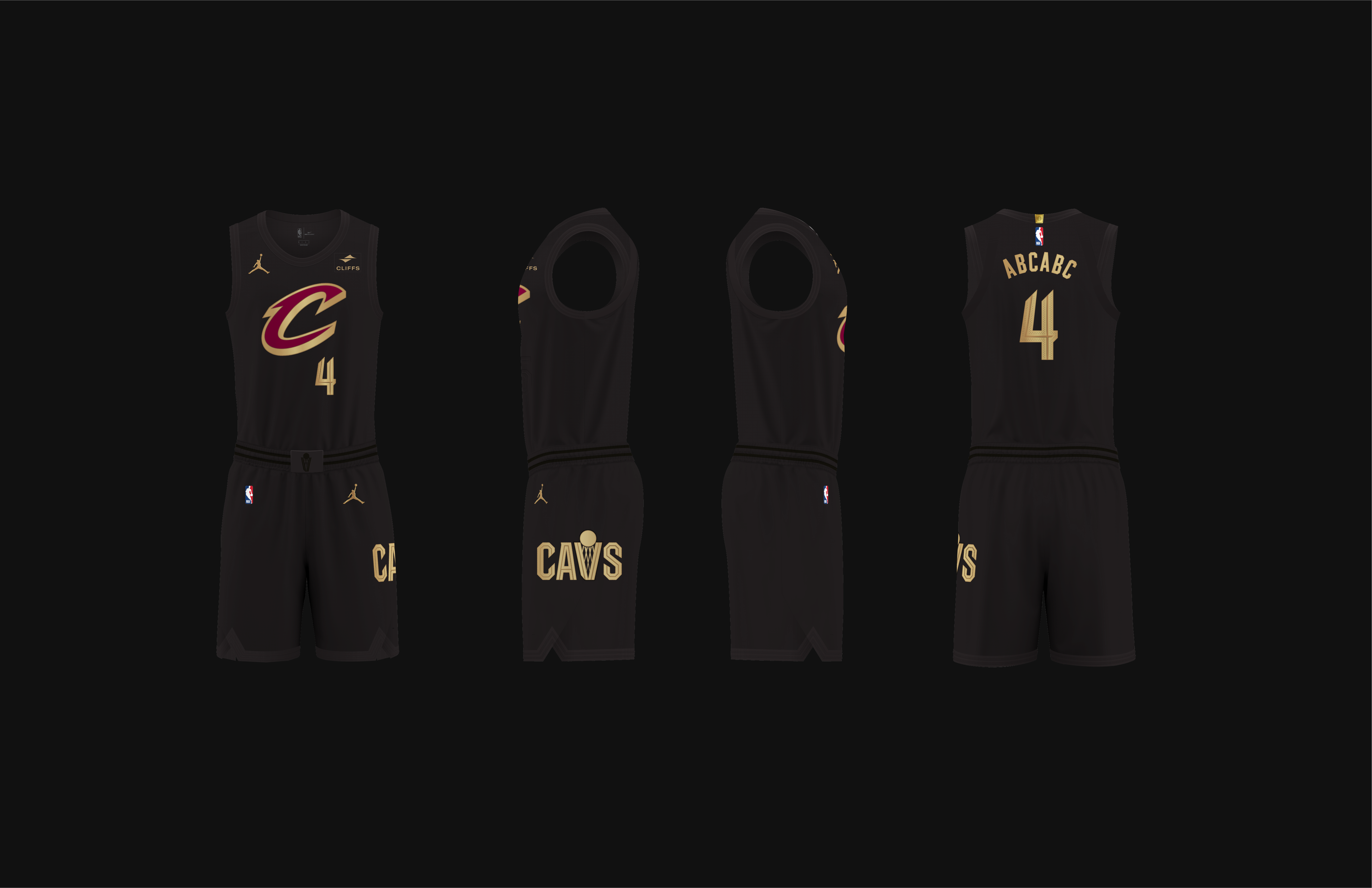 Cavs black jersey best sale