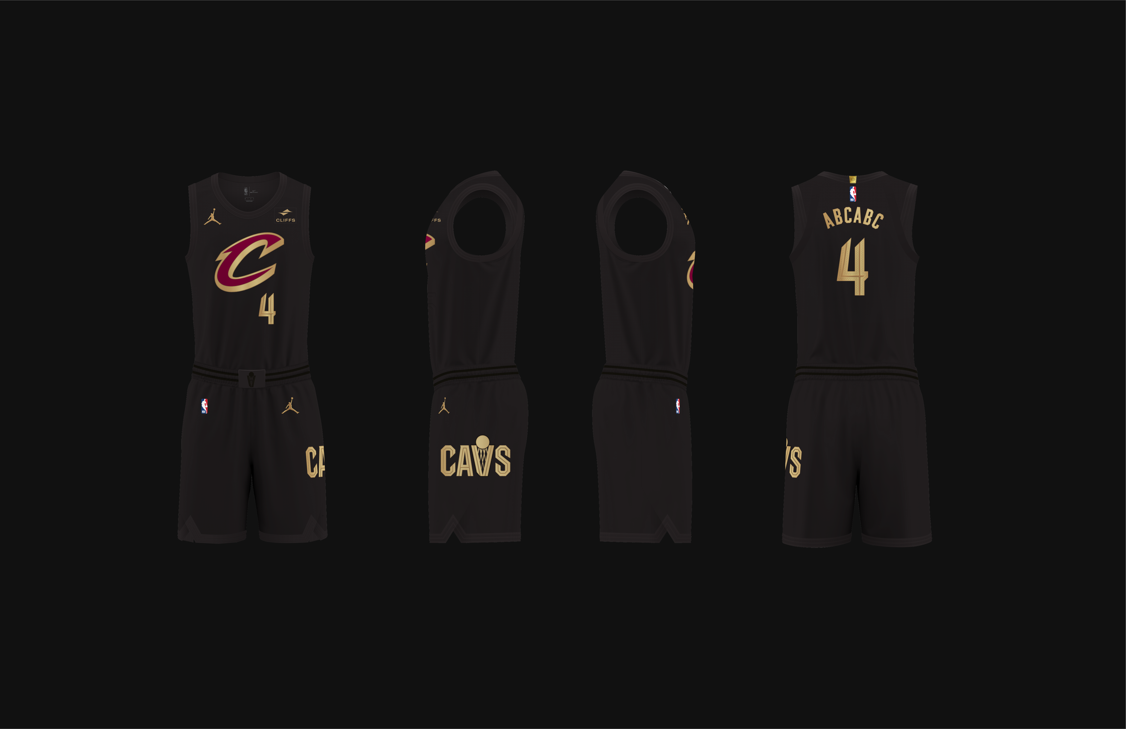 Cavs black jersey hotsell