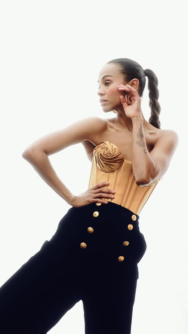 zoe saldana cigarette Zoe Saldana on the power of determination, self-belief and embracing our  differences