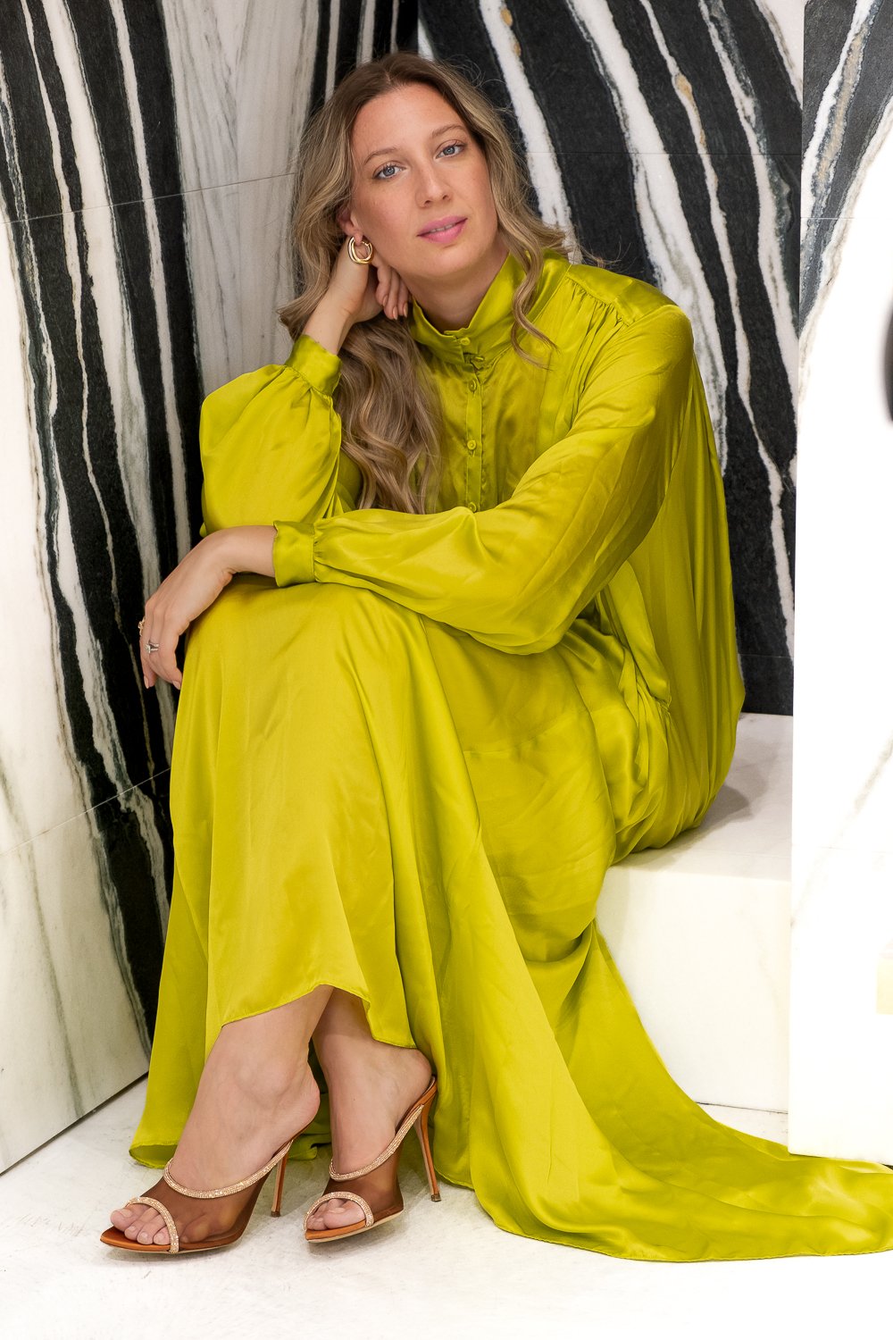 Robe Longue Casadei Taille 10 - Occasion Très Bon état, Portée 2 Fois