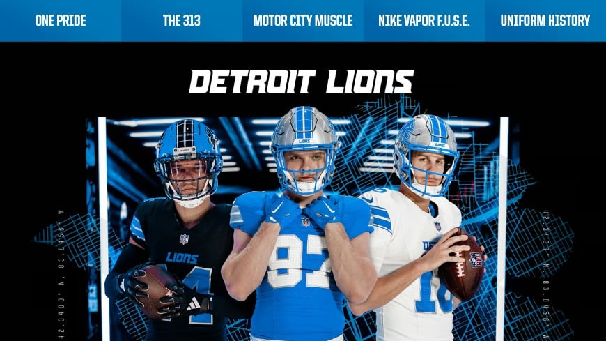 uniforms.detroitlions.com