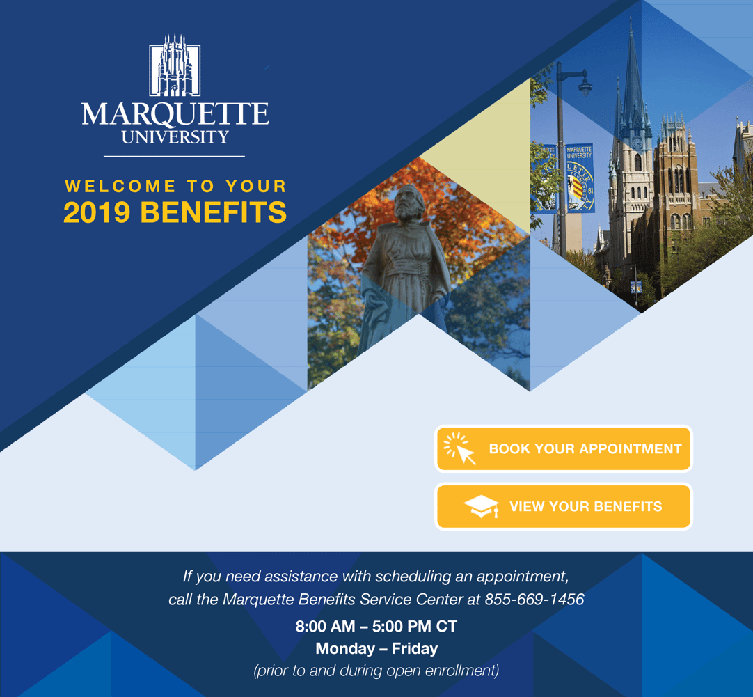 Marquette Landing Page