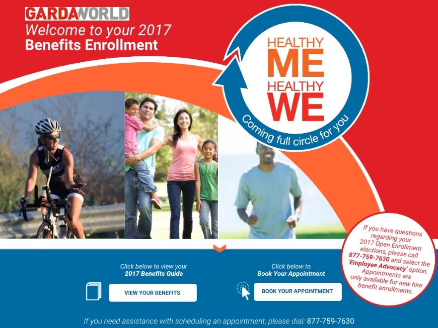 GardaWorld Landing Page