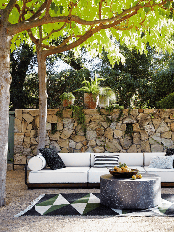 Cb2 best sale outdoor seating