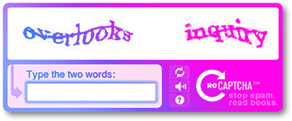 Recaptcha online machine learning
