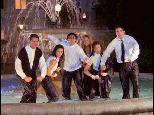 Soleil de mars Friends gif, Friends tv show, Friends tv