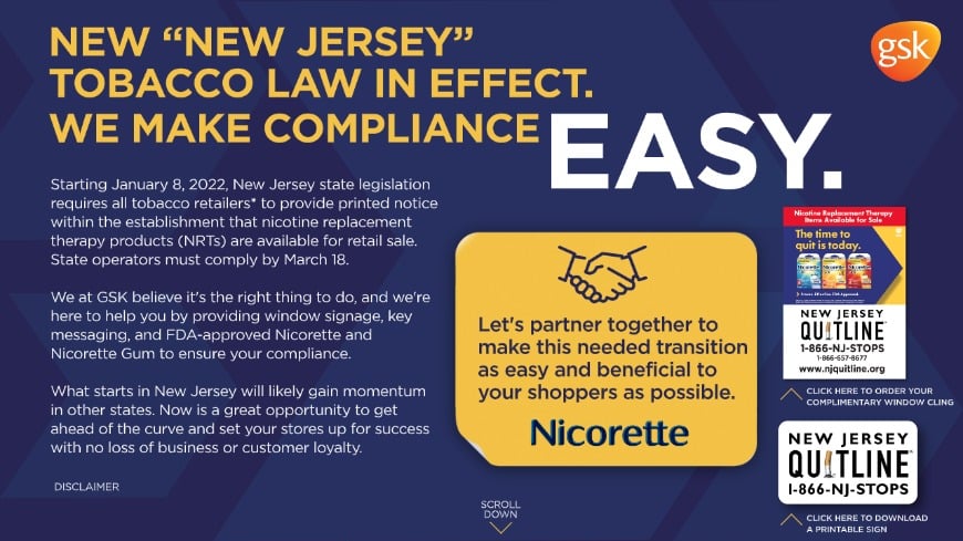 new tobacco legislation CSN_GSK-Nicorette-APS-March 2022