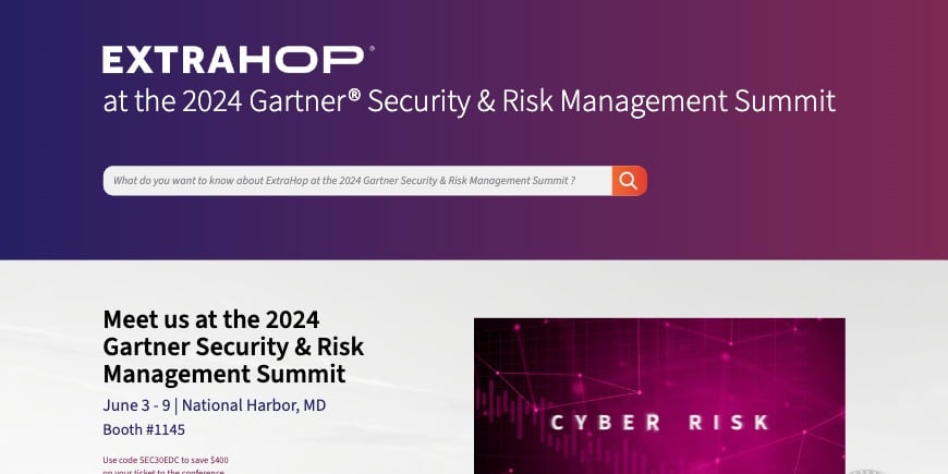 extrahopatgartnersecurityandriskmanagement2024
