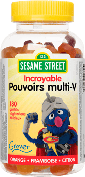 Sesame Street Vitamin Gummies For Kids French