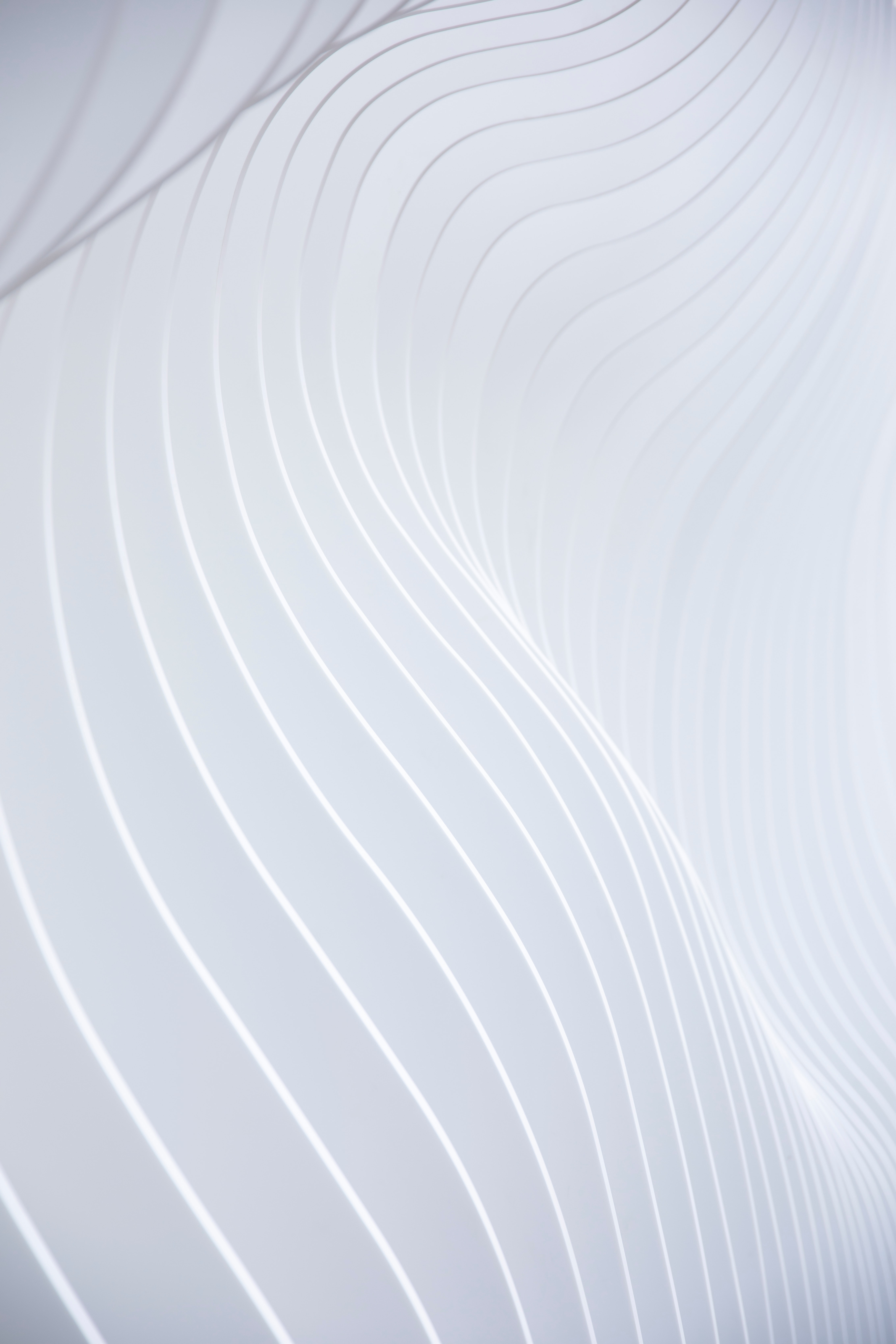 White abstract architecture