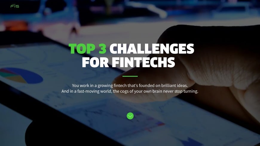 Fintech top 3 challenges