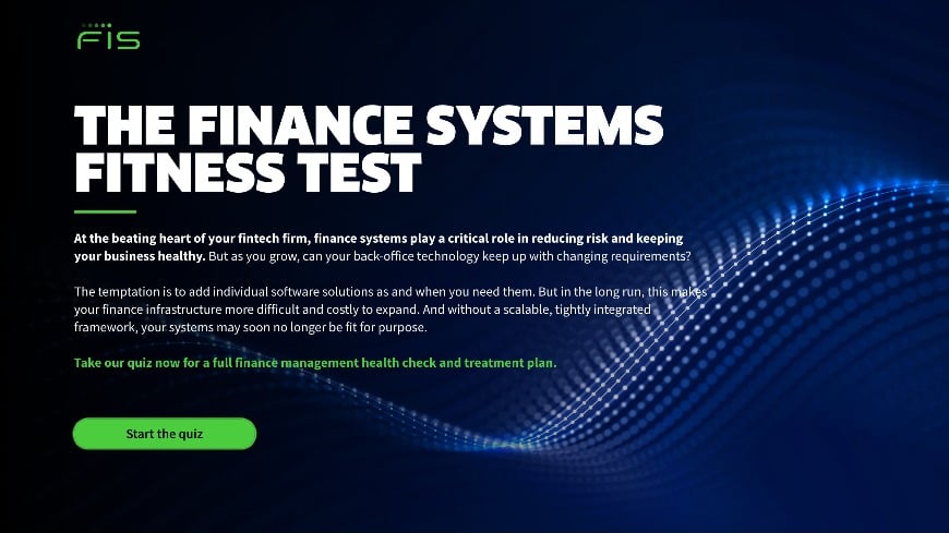 Finance Fintech Interest Test