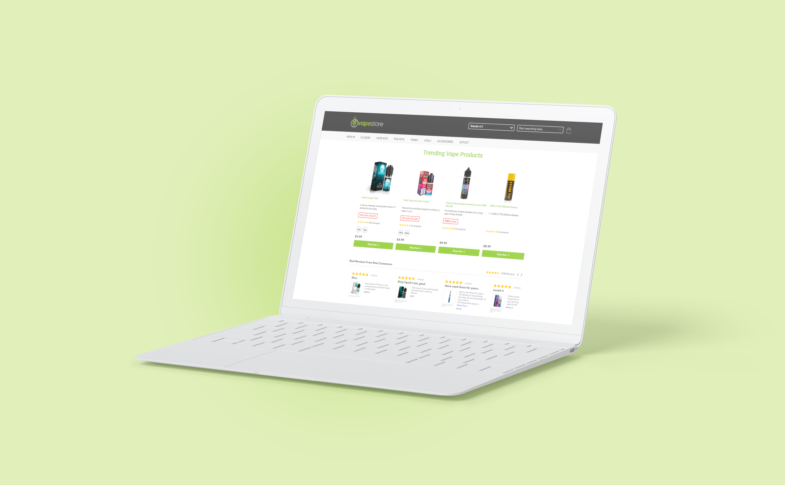 Vapouriz onsite personalization case study