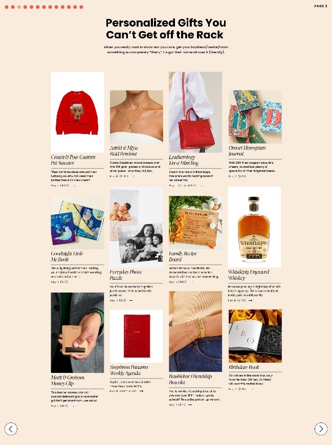 Page 3 - Gift Category #1