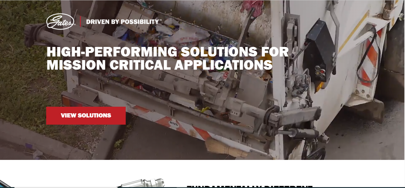 Gates Heavy Duty Distributor Hub Garbage/Cement