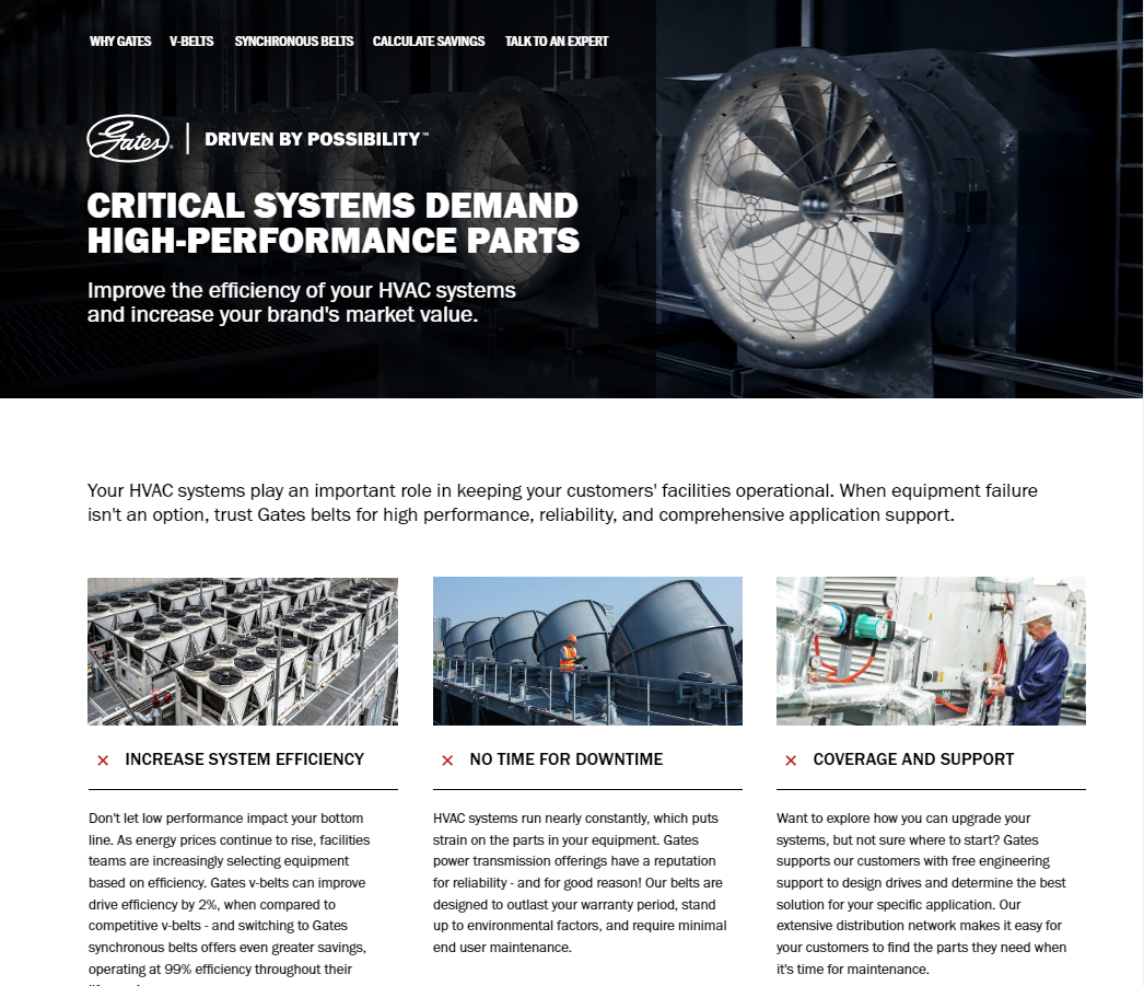 Gates Distributor Hub HVAC