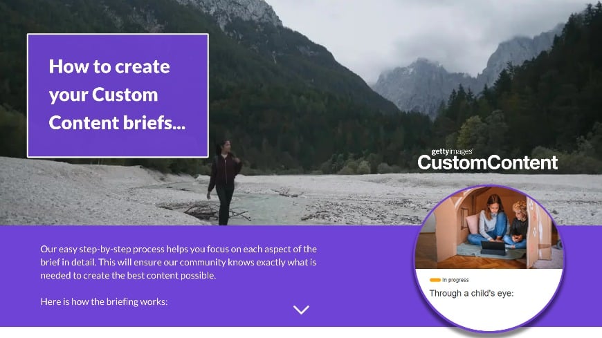 Custom Content How To Enter Briefs Custom Content How To Enter Briefs