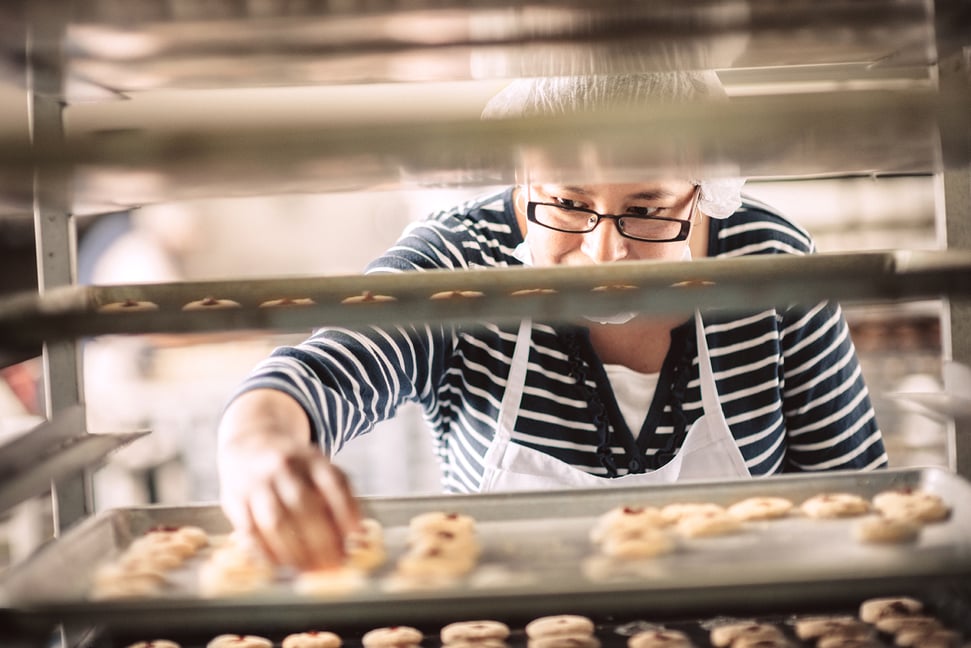 Charlie foster works at a bakery he. Charlie foster works at a bakery he