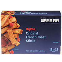 Cooked Hy-Vee French Toast Sticks