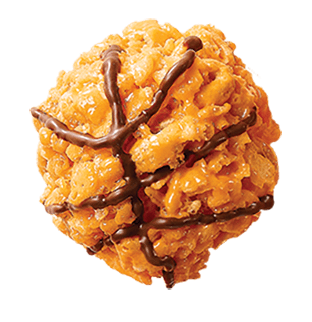 Basketball cereal treats