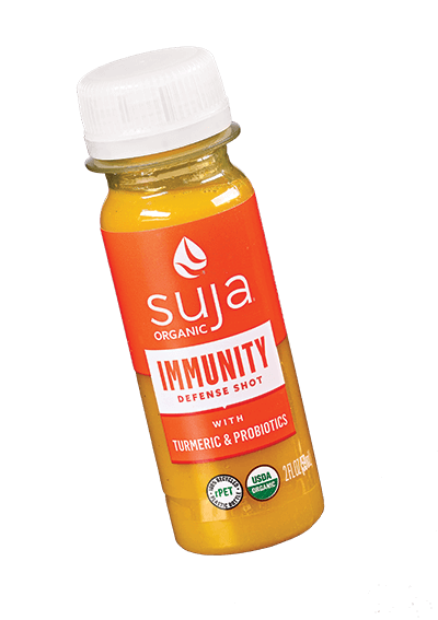 Shot Bottle of Suja Immunity Defense 