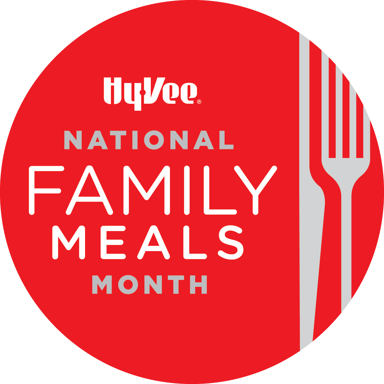 Hy-Vee Family Meals logo.