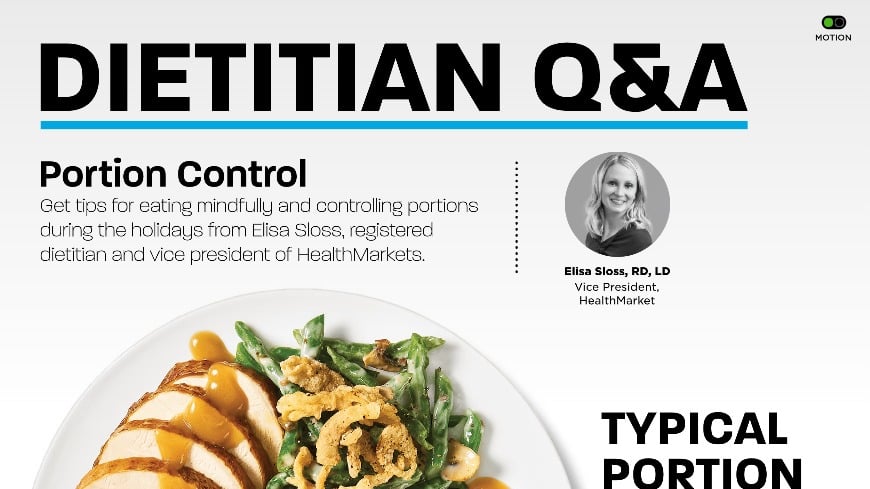 Dietitian Q&A: Portion Control