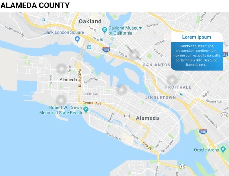 City of Alameda Map
