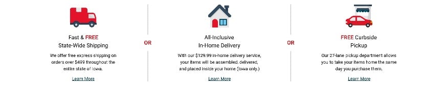 Shipping Options