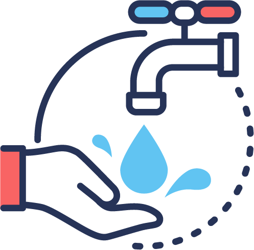 Wash your hands icon