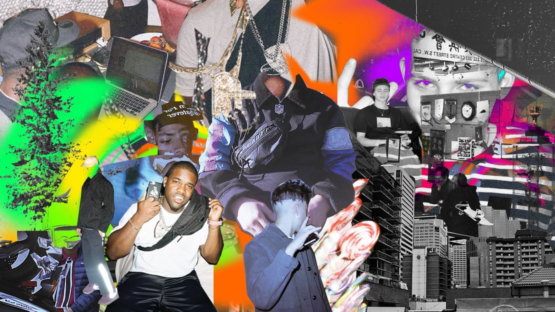 How Math Creates Collage Art For Asap Mob Hypebeast