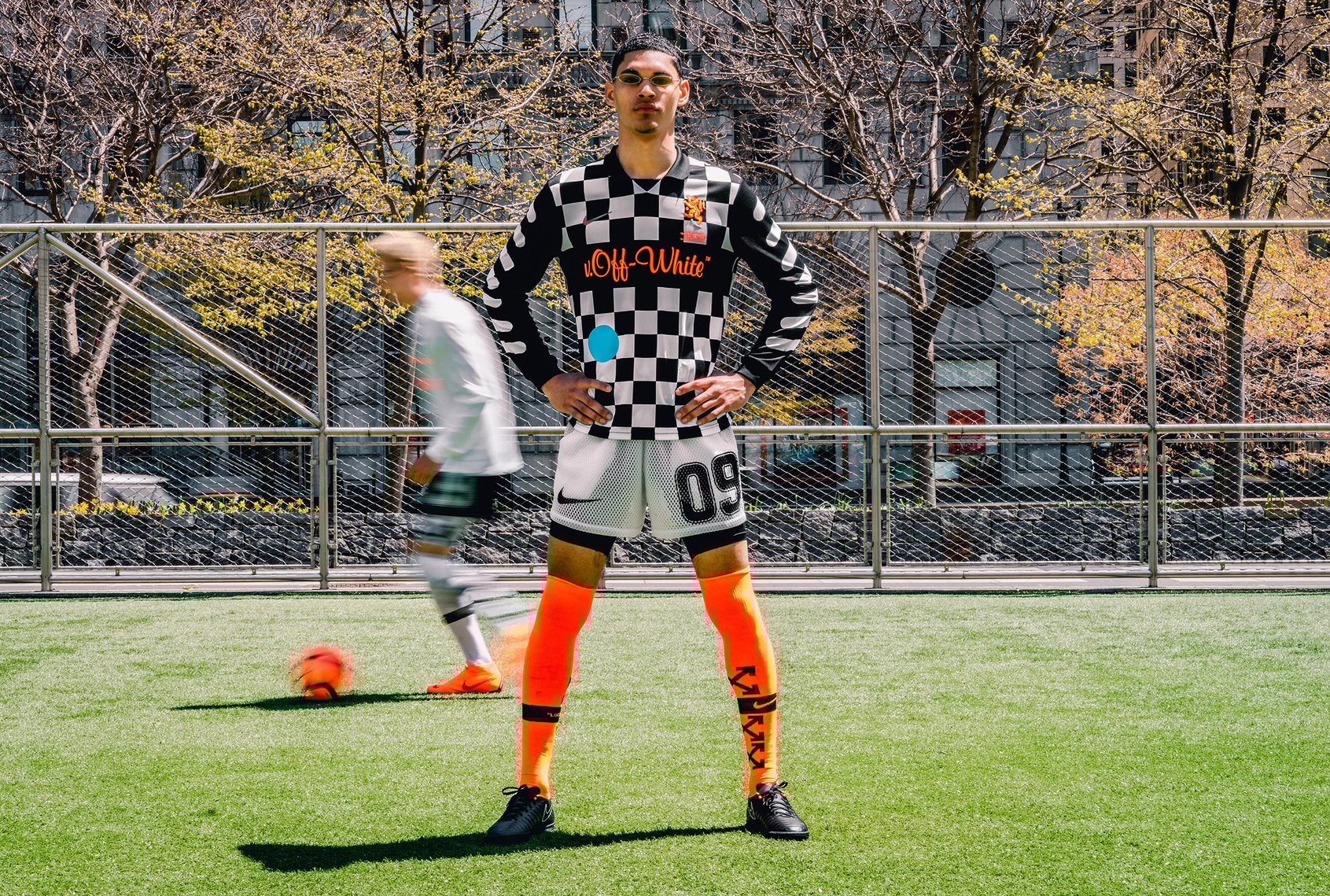 Nike x off white soccer ball Clearance